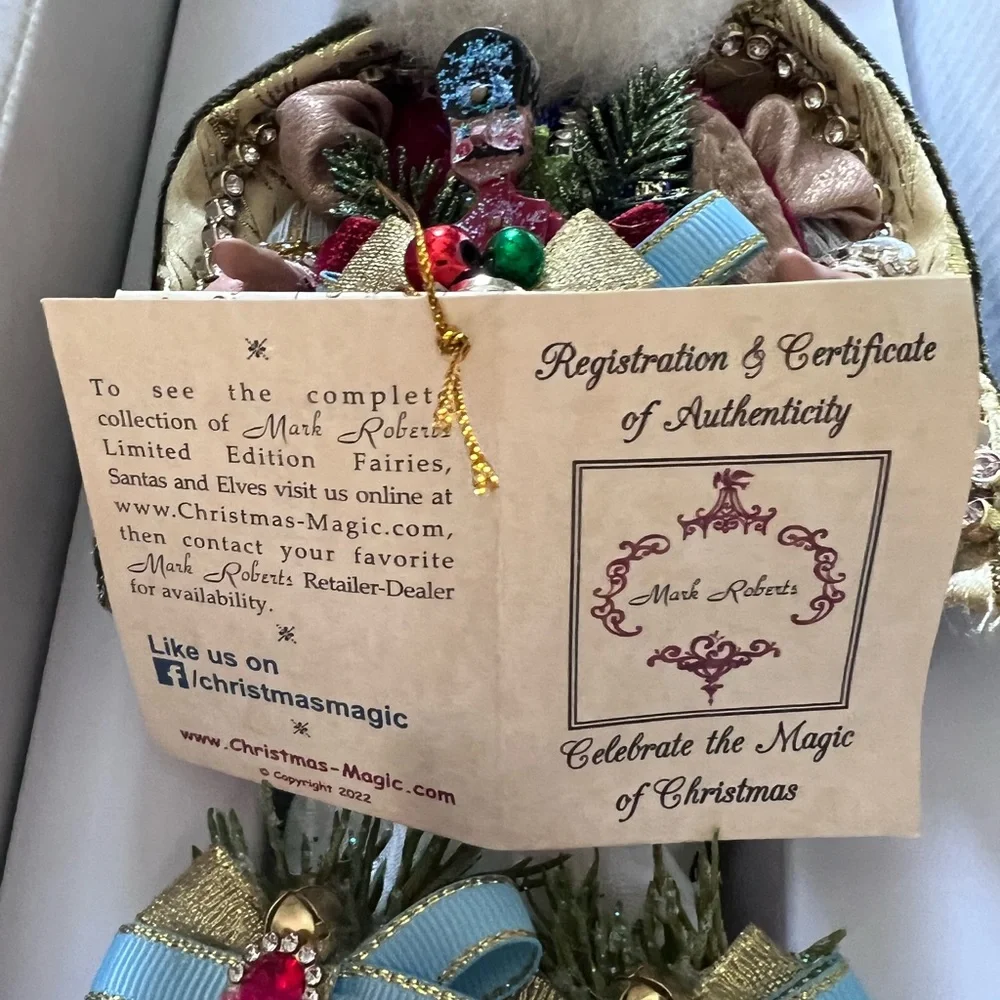 Mark Roberts Nutcracker Elf 12 in. NWT Christmas - Picture 3 of 11